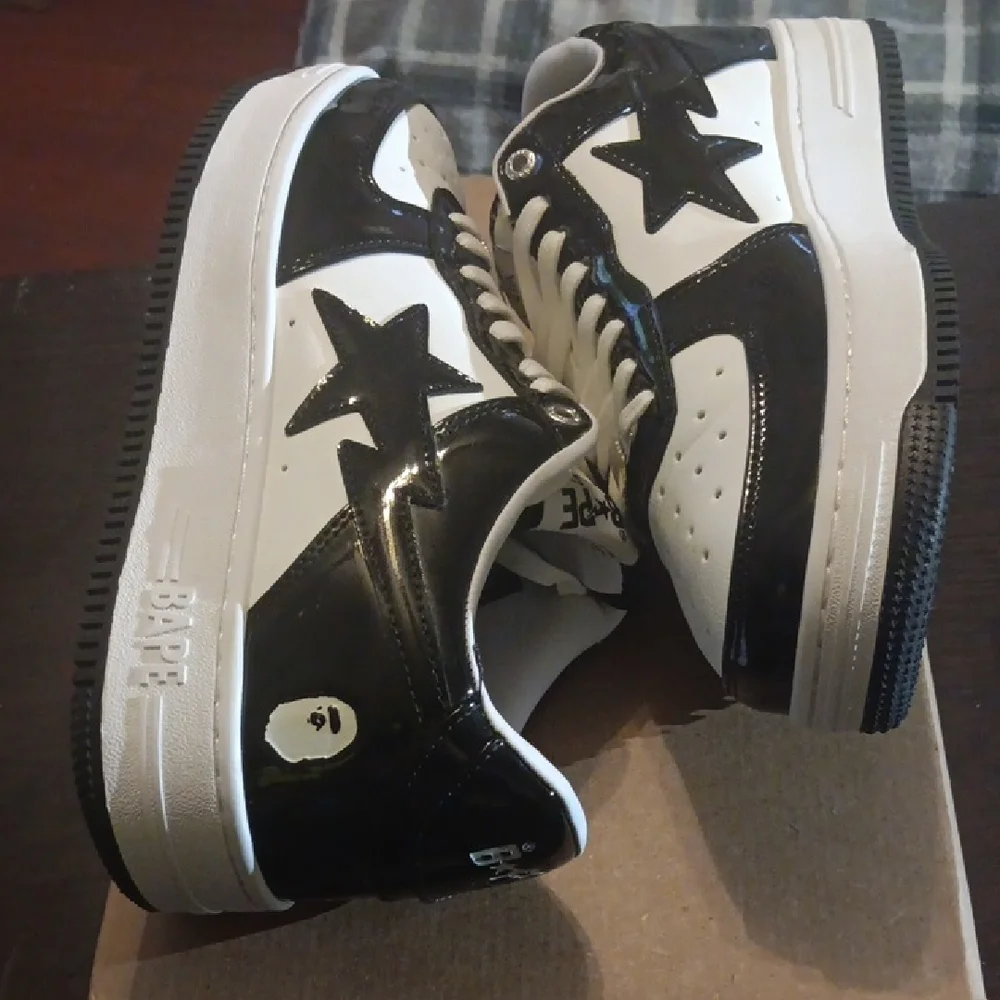 A Bathing Ape Bape Sta Low "Black" (2021) M9.5/W11 EUC - Picture 7 of 9
